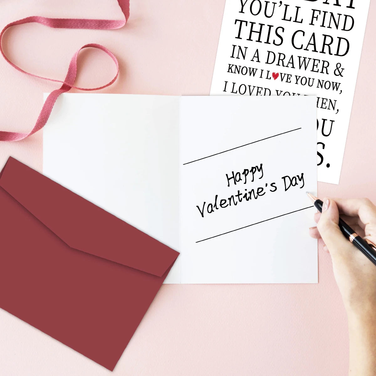 Heartfelt Love Anniversary Card, I Love You Always Greeting Card for Him Her Mom Wife Lover, Perfect for Valentine's Day,Wedd