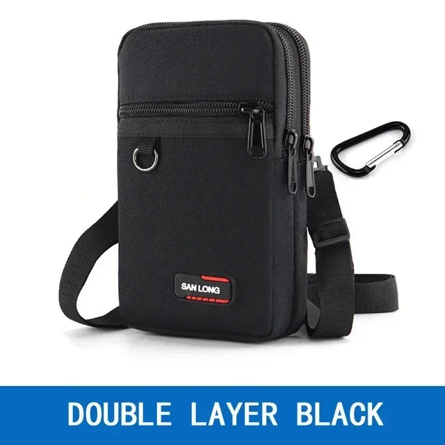 Waterproof Waist Bag Purse with Belt Single/double Layer Outdoor Fanny Pack Men Women Phone Pouch Camping Hunting Tactical Ba