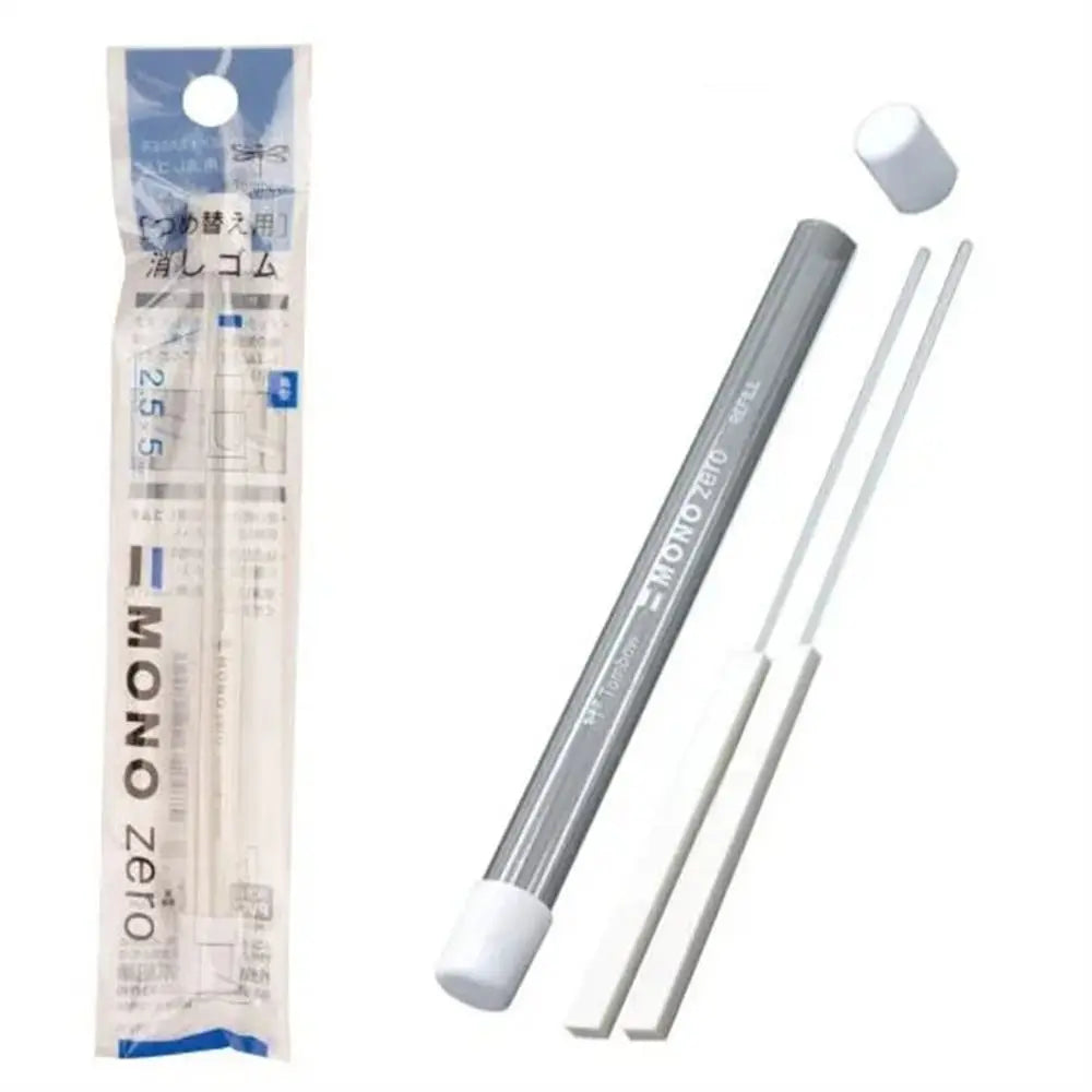Tombow MONO Zero Eraser Flat / Super Fine Rubber Tip Pen Type Professional High Precision Pencil Eraser For Manga Highlight