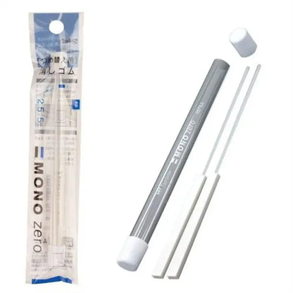 Tombow MONO Zero Eraser Flat / Super Fine Rubber Tip Pen Type Professional High Precision Pencil Eraser For Manga Highlight