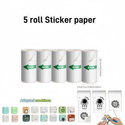 DOLEWA D8 Portable Mini Printers Wireless Bluetooth Inkless Sticker Maker