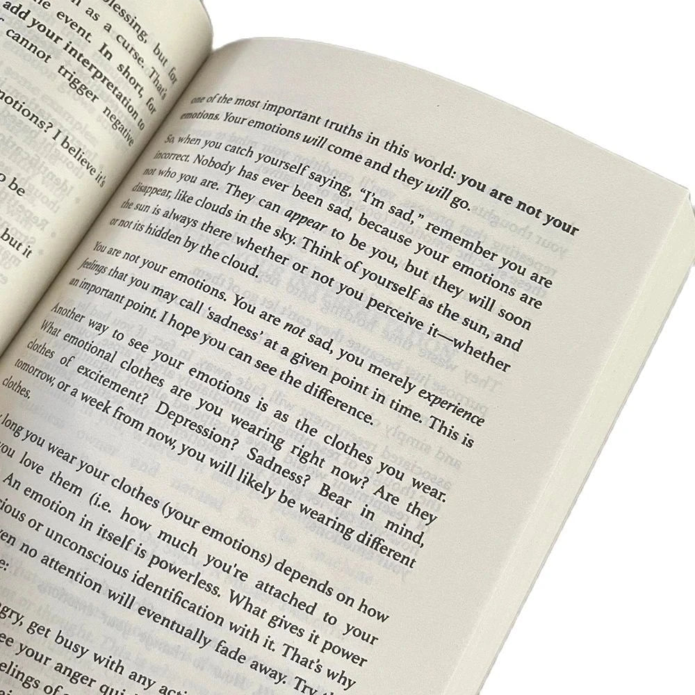 English Modern Emotional Management Physical Book Guide Master Your Emotions: A Practical Guide To Mastering Your Emotions