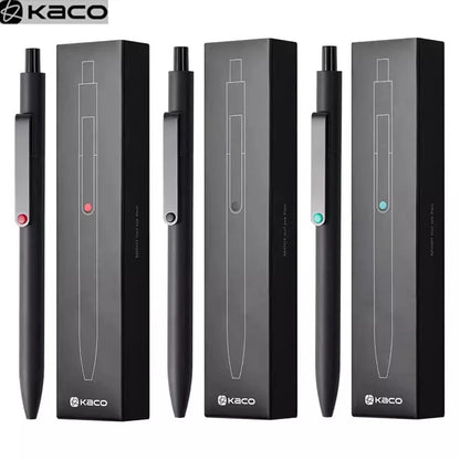 KACO 0.5mm MIDOT Gel Ink Pens, Quick-drying Press Smooth Writing Pen, High Volume for Taking Exams Grading Homework Doing Pap