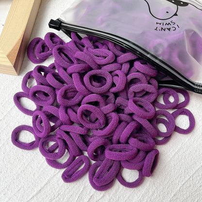 20/50pcs Kids Elastic Hair Bands Girls Sweets Scrunchie Rubber Band for Children Hair Ties Clips Headband Baby Hair Accessori