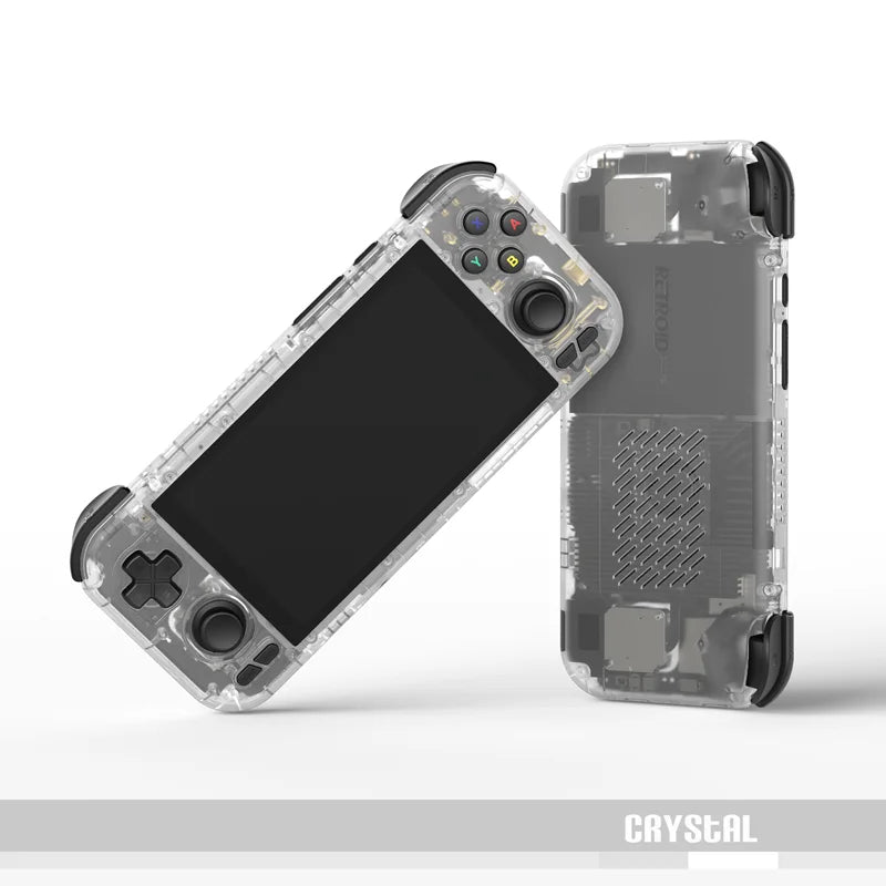 Retroid Pocket 4/4Pro Handheld Retro Gaming System - Crystal