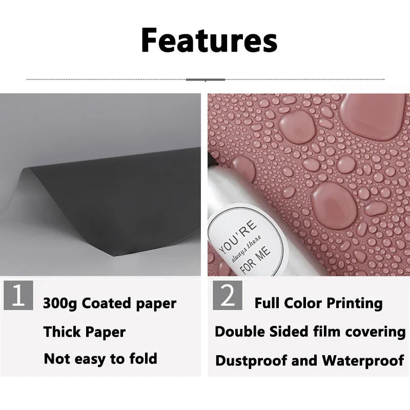 Photography Backdrops Wallpaper 57*87cm 2sides Solid Color Photo Background Props for Photo Studio Newborn Product Photograph