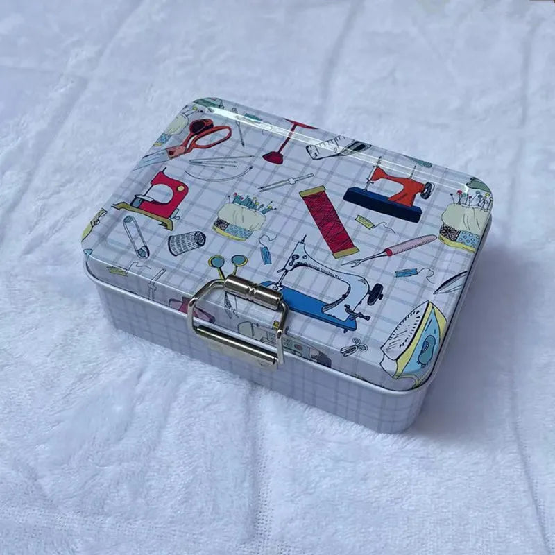 Vintage Metal Storage Canister with Lid – Durable Cookie & Candy Box, Aesthetic Organizer, Ideal Gift for All Occasions - Lig