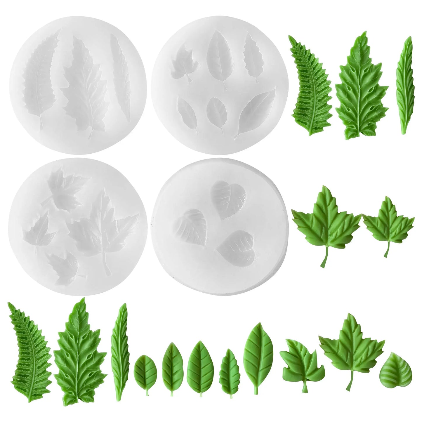 DIY Leaf Silicone Mold Leaves Maple Leaf Mold Handmade Soap Epoxy Resin Decoration Mould
