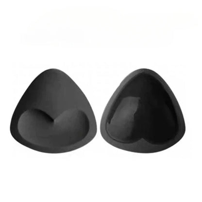 2pcs Silicone Bra Inserts Breast Pads Sticky Push-up Women Bra Cup Thicker Nipple Cover Patch Bikini Inserts for Swimsuit Gif