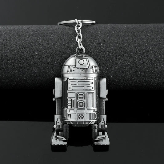 Vintage Star War Men's Spaceship Keychain Anime Destroyer Battleship Car Trinket Bag Keyrings Accessories Party Gifts