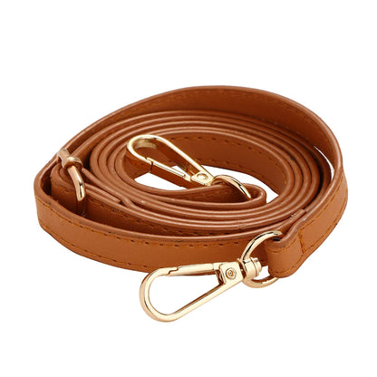 125CM Long PU Leather Bag Strap Accessories for handbags 1.2CM Wide Shoulder Bag Strap For crossbody Replacement Strap For Ba