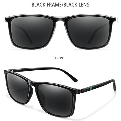 Luxury Square Vintage Polarized Cycling Sunglasses Men Women Fashion Travel Driving Fishing Sun Glasses Male Eyewear UV400 - 