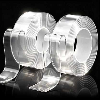 Nano Double Sided Adhesive Tape Strong High Viscosity Transparent Thicken Waterproof And Traceless Acrylic Tape Household Ite