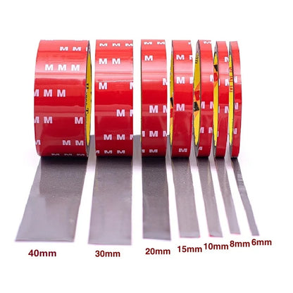 3Meters Extra Strong Double Sided Tape Adhesive 0.8mm Thick For Car Industry Special High Viscosity Mounting Fixing Sticky Ta