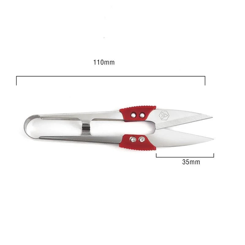 1pc/3pcs Stainless Steel Yarn Shears Cutting Sewing Scissors Shears Cross Stitch Embroidery Scissor U Thread Scissors for Fab
