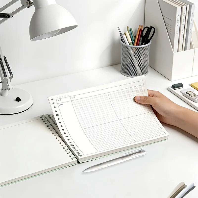 1pc Mind Map Notebook, Spiral Notebook, Project Planning Notebook, Each 120 Pages, Suitable for Classroom Learning