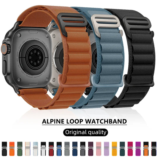 Alpine Strap For Apple Watch Band Ultra 4 2 3 Watchband 45mm 49mm 42mm 46mm 44mm 41mm 40mm Bracelet Iwatch Series 12 11 9 SE 