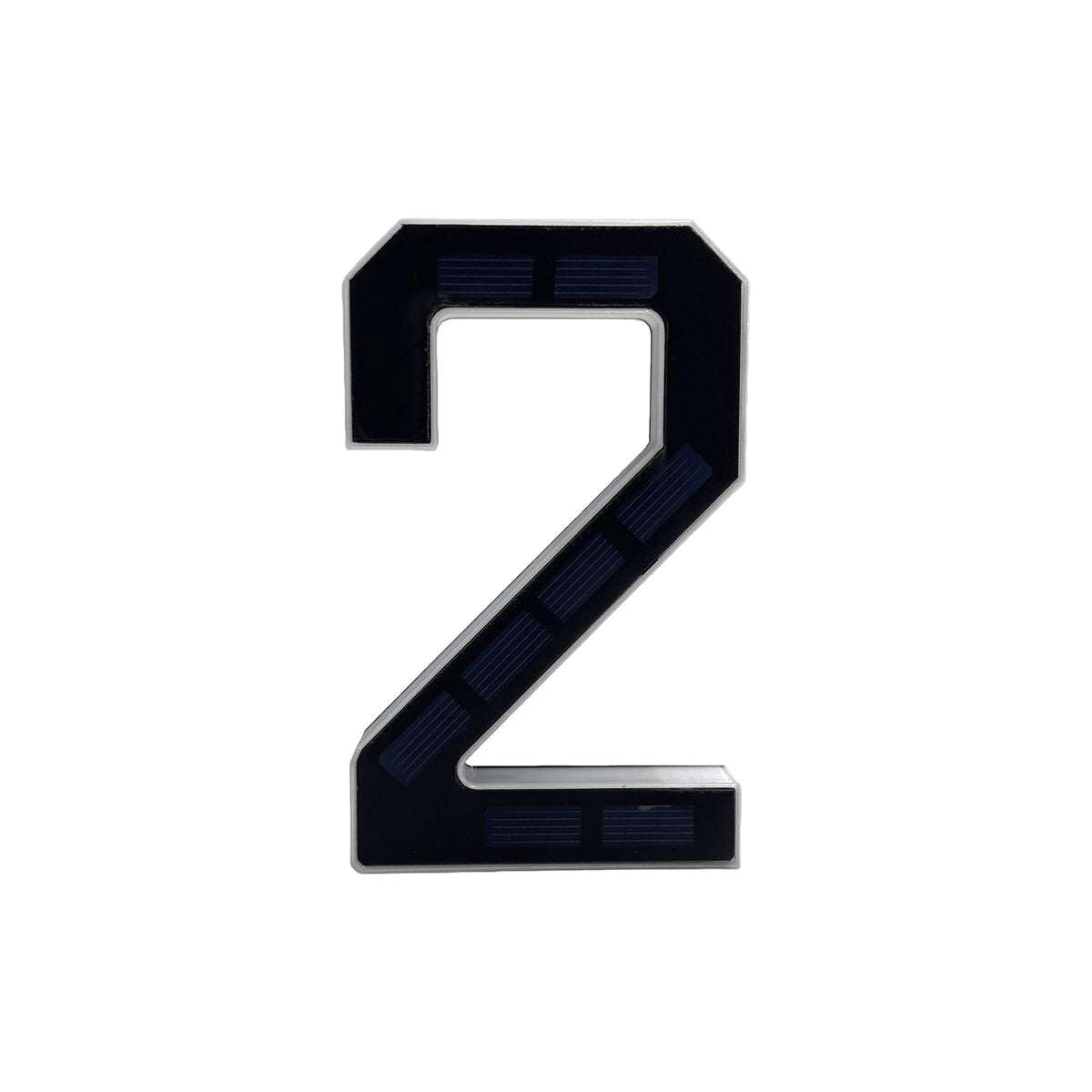 Personalized Solar Powered Address Number Waterproof Modern Address Number for Outside House Light Up Courtyard Hotel Bar
