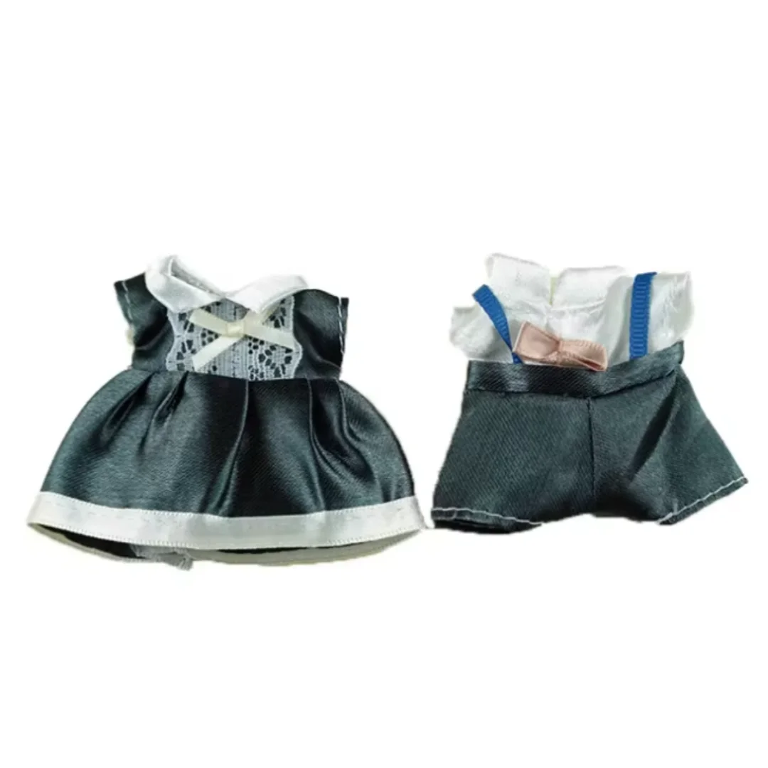 Dress Dollhouse Accessories 1:12 Forest Animal Family Clothes Fashion Daily Wear Casual Outfits Vest Shirt Skirt Pants for Do