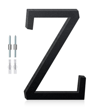 3-12inch Floating Aluminum House Numbers, Modern Metal House Address Numbers Letters, Aluminum Address Letters for Outside - 