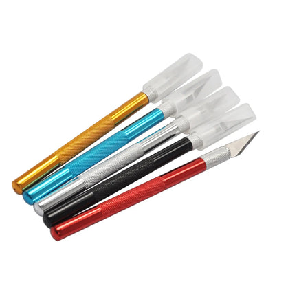 Metal Carving Scalpel Knife Tools Kit Anti-Slip Blades Engraving Craft Craft Knives Mobile Phone PCB DIY Hobby Repair Hand To