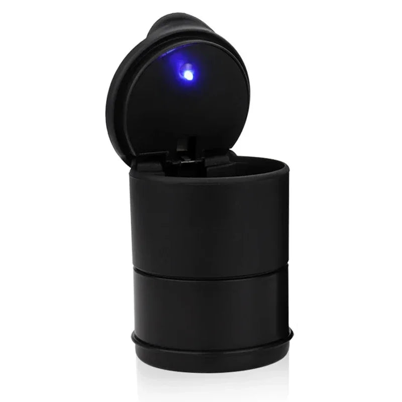 Universal Car LED Ashtray Garbage Coin Storage Cup Container Cigar Ashtray Holder Auto Interior Accessories Car LED Ashtray -