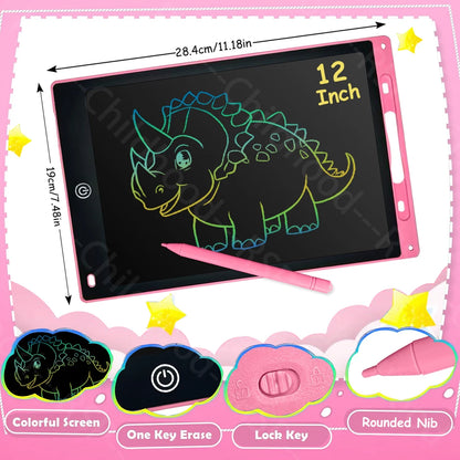 6.5/8.5/10/12 Inch LCD Writing Tablet Electronic Drawing Board Doodle Sketchpad Handwriting Pad Toys for Kids Birthday Gifts