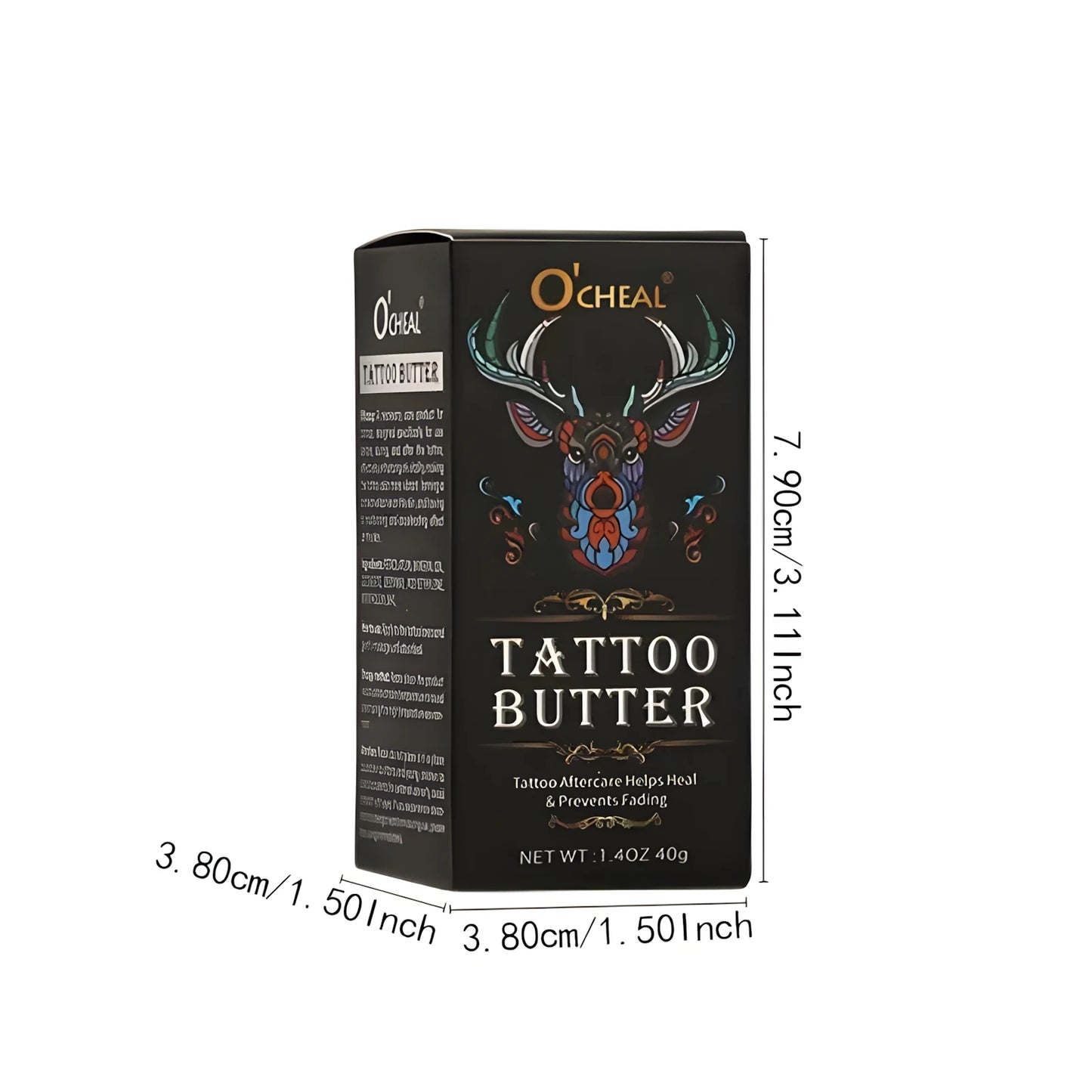 Tattoo care stick, color fixing, moisturizing, skin nourishing, gentle, tattoo embroidery, tattoo cream, rotating type