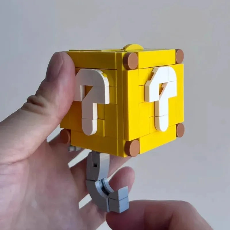 141pcs/set Coin Building Blocks Keychain Set - DIY Pendant with Unique Design, Perfect Christmas Gift Collectors