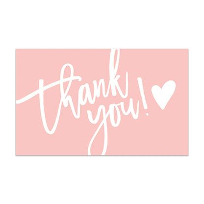 30/50Pcs Thank You Card Business Card Order Thank You Party Card for your support Small card Thank you