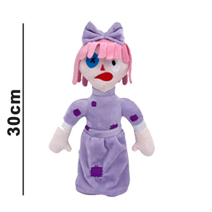 ///New Styles The Amazing Digital Circus Pomni Jax Plush Toy Anime Cute Theater Rabbit Doll Cartoon Clown Christmas Kids Gift