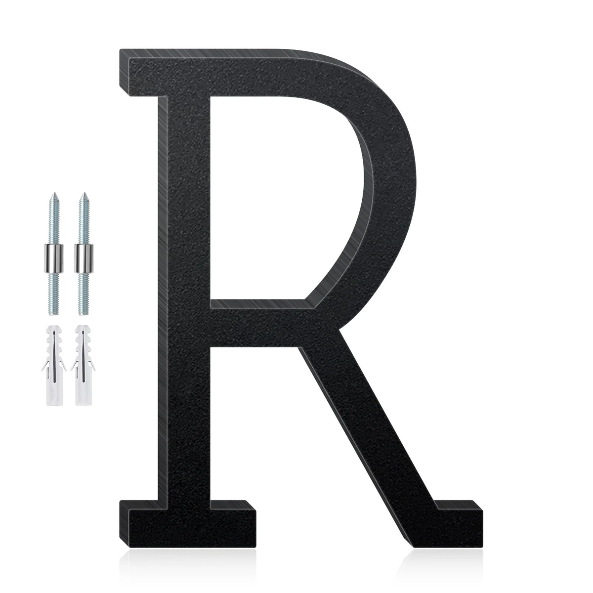 3-12inch Floating Aluminum House Numbers, Modern Metal House Address Numbers Letters, Aluminum Address Letters for Outside - 