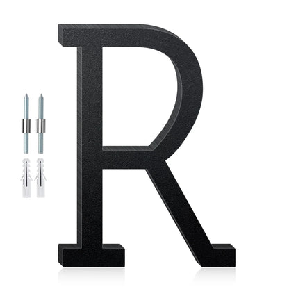 3-12inch Floating Aluminum House Numbers, Modern Metal House Address Numbers Letters, Aluminum Address Letters for Outside - 