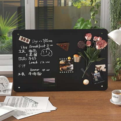 Extra-large magnetic blackboard plan board,reusable memo planning sheet,wall-mounted desk type,suitable for home office,kitch