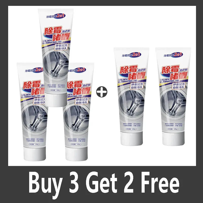 1/3/5/10Pcs Mold Remover Gel Anti-Mold Cleaning Gel For Kitchen Bathroom Washing Machine Refrigerator Rubber Ring Removing Mo