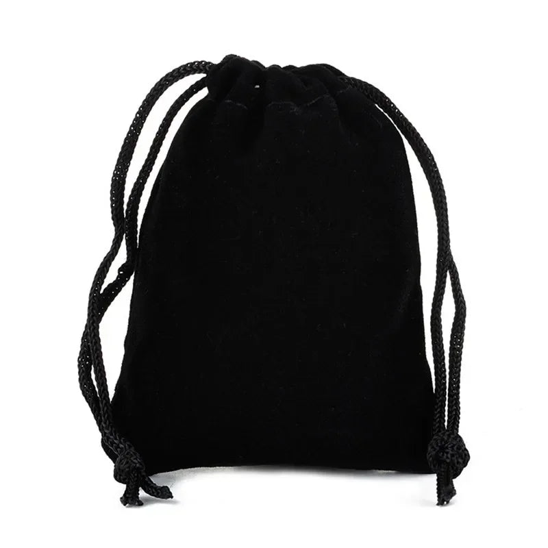 10/5/2PCS Velvet Drawstring Bags Satin Gift Bags Velvet Cloth Jewelry Pouches Wedding Favor Drawstring Bag Christmas Bag 5-5C