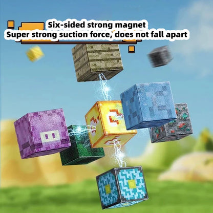 TNT Building Block Storage Box, Magnetic Building Blocks Toy, Building Block Set, Children's DIY Assembly Toy Building Blocks