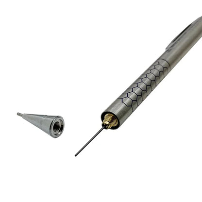 0.5 0.7 0.9mm Metal Mechanical Pencil with Eraser Set HB Lead Art Sketch Drawing Supplies Automatic Pencil Writing Stationery