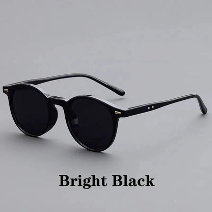 Vintage Round Sunglasses for Women Men Circular Sun Glasses Female Oval Eyewear Sunglasses for Male Female Eyeglasses