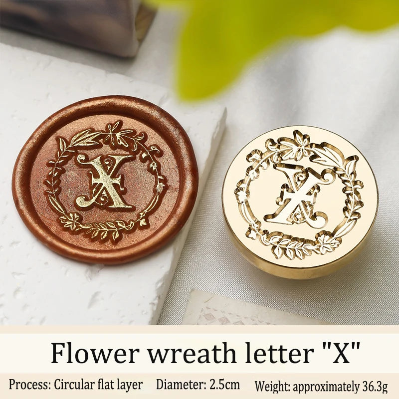 A-Z Seal Kit Sealing Wax for Stamp Head Letter Retro Stamps wax stamp for Wedding Logo for Print Set Wedding Craft Soaps Stam