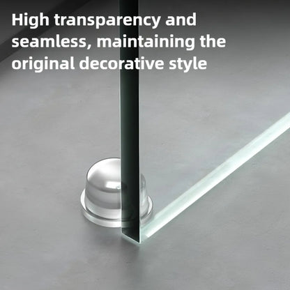 Transparent Silicone Door Stopper No Drill Anti Bump Pad for Office Home Safety Protection Dodgers Door Stop Home Improvement