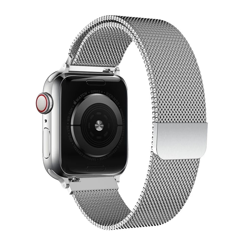Milanese Strap For Apple Watch Ultra 2 3 49 46mm 42mm 44 40 45mm 41mm 38mm Bracelet For iWatch Series 11 10 9 3 6 5 SE 7 8 St