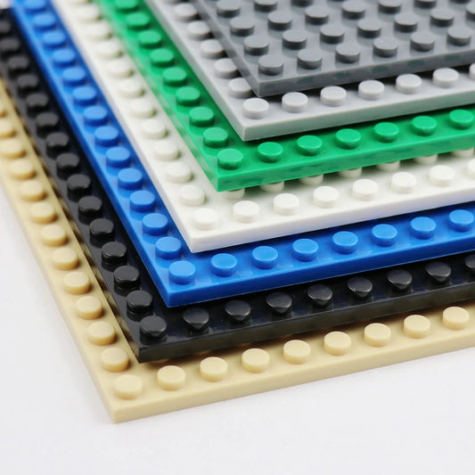 1 Piece 16x16 Double-sided Base Plates MOC Building Blocks Educational Baseplate Compatible with Lego