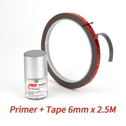 ADHESION PROMOTER + DOUBLE SIDED TAPE = BEST BUDDIES EVER 944 Primer Acrylic Foam Tape Increase Viscosity 80%