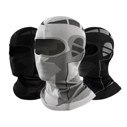 Unisex Winter Warm Balaclava Hat Elastic Breathable Cycling Full Face Mask Outdoor Running Skiing Mask Motorcycle Helmet Inne