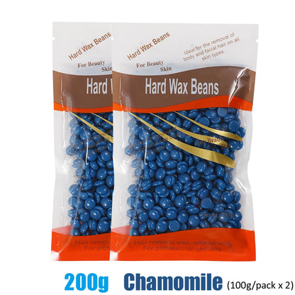 500g/200g/50g Hard Wax Beans for Hair Removal Body European Brazilian Pearl for Wax Warmer Waxing Beans for Wax Heater Machin