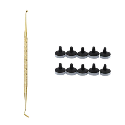 Dental Composite Resin Kit Filling Molding Tools Materials Quick Foam Pad Light Cure Holder Handle Spatula Dentistry Instrume