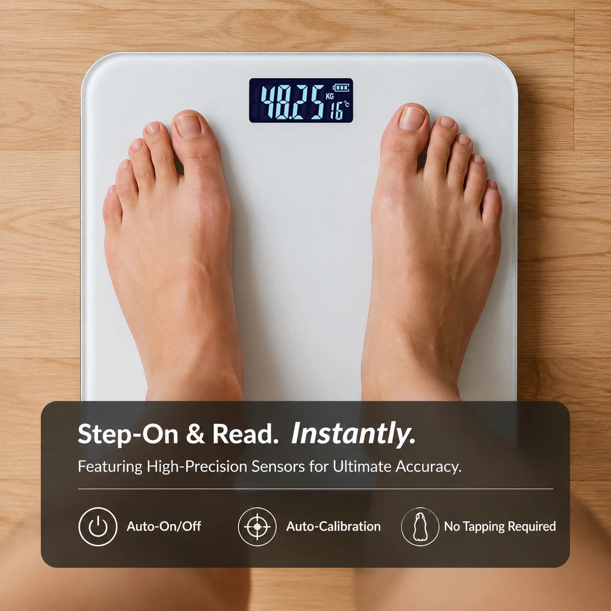 Digital weight scale, high-precision bathroom scale, digital display function, weight scale, bathroom scale, body scale
