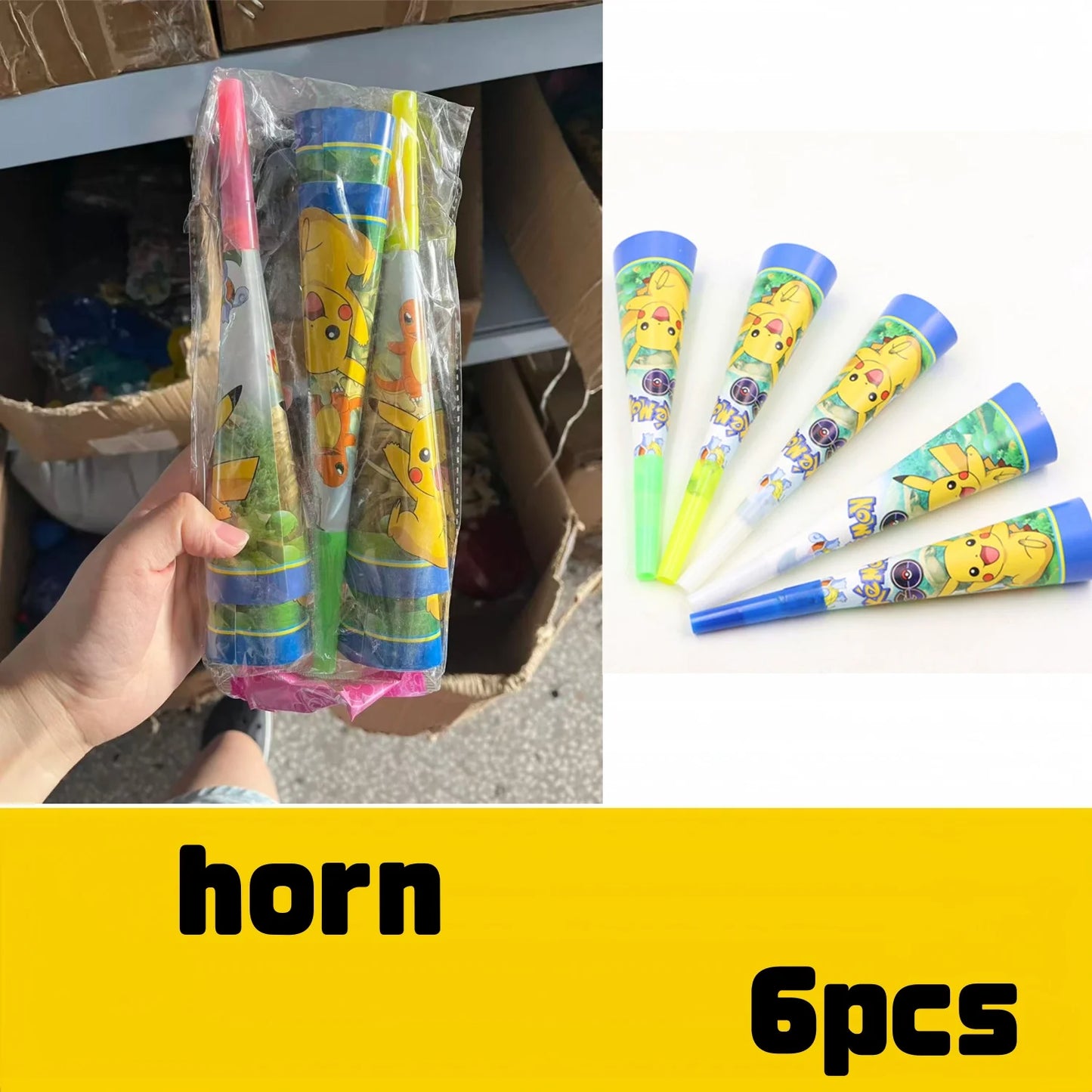 Decoration Pokemon Birthday Party Hats Pikachu Disposable Tableware Tablecloth Cup Plate Napkin Baby Shower Party Favors Poke