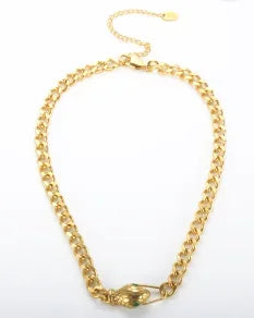 Stainless Steel Creative Steel Ball Chain Necklace - C37